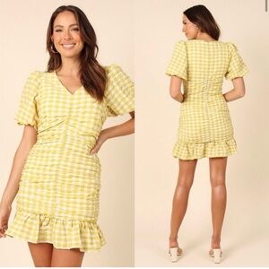 NWT Petal & Pup gingham dress